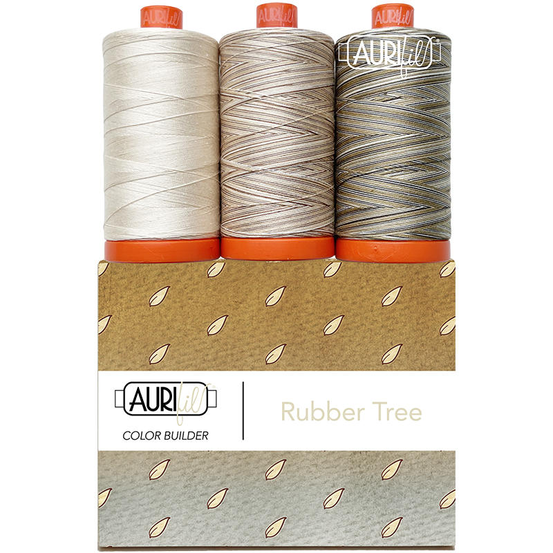 Color Builder Thread 50wt Rubber Tree 023, zoomed in. Select this picture to zoom back out.