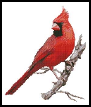 Cardinal - Cross Stitch Pattern