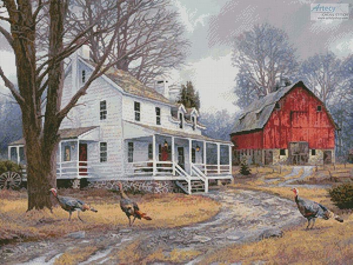 The Way it Used to Be - Cross Stitch Pattern