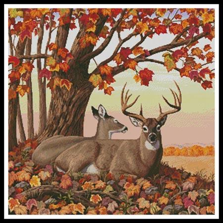 Hilltop Retreat - Cross Stitch Pattern