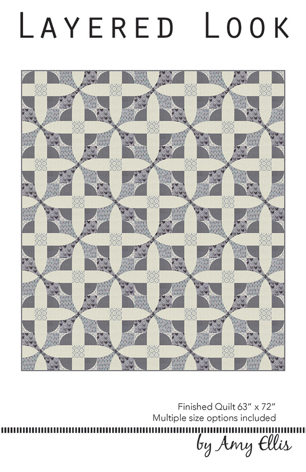Layered Look - Quilt Pattern, zoomed in. Select this picture to zoom back out.