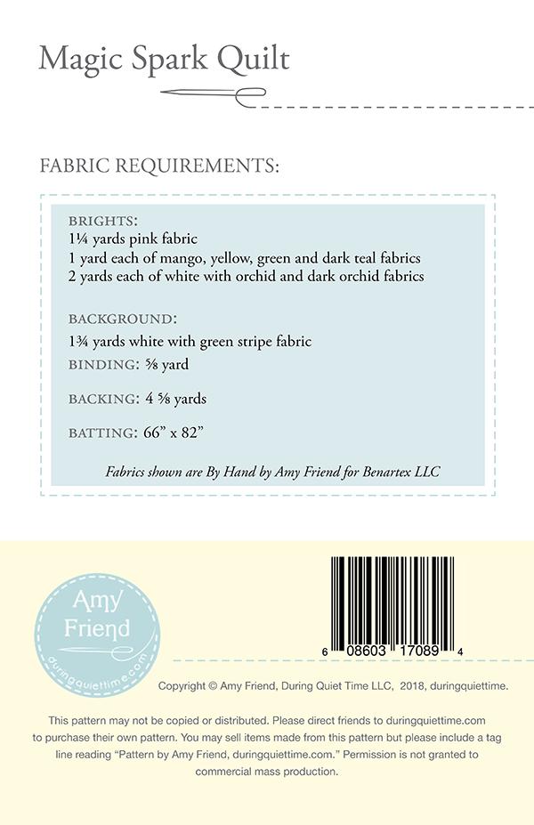 Magic Spark Quilt - Quilt Pattern
