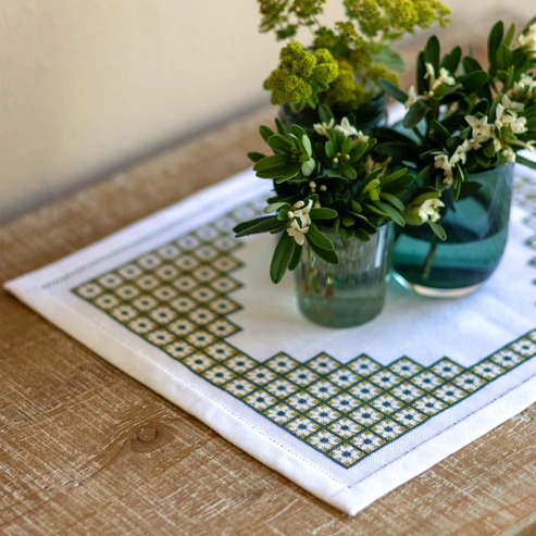 Polina - Cross Stitch Kit, zoomed in. Select this picture to zoom back out.