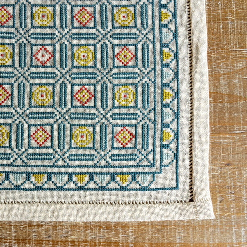 Efimia - Cross Stitch Kit, different perspective #1, zoomed in. Select this picture to zoom back out.