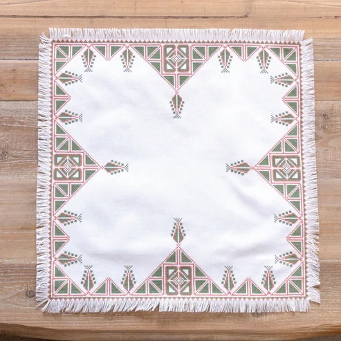 Silviana - Cross Stitch Kit, zoomed in. Select this picture to zoom back out.