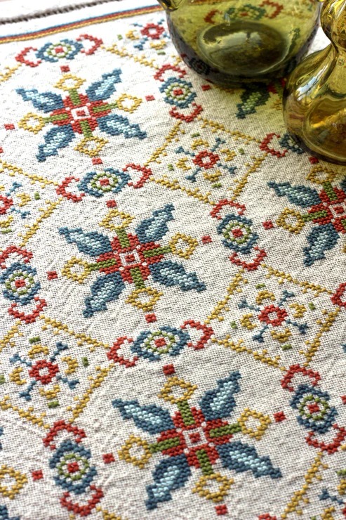 Astra - Cross Stitch Pattern, different perspective #1, zoomed in. Select this picture to zoom back out.