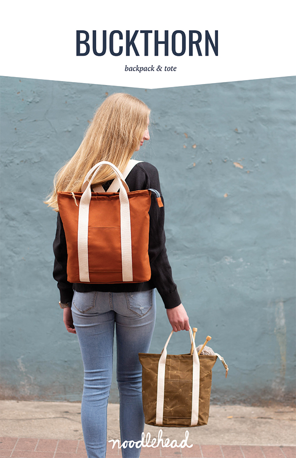 Buckthorn Backpack and Tote - Sewing Pattern