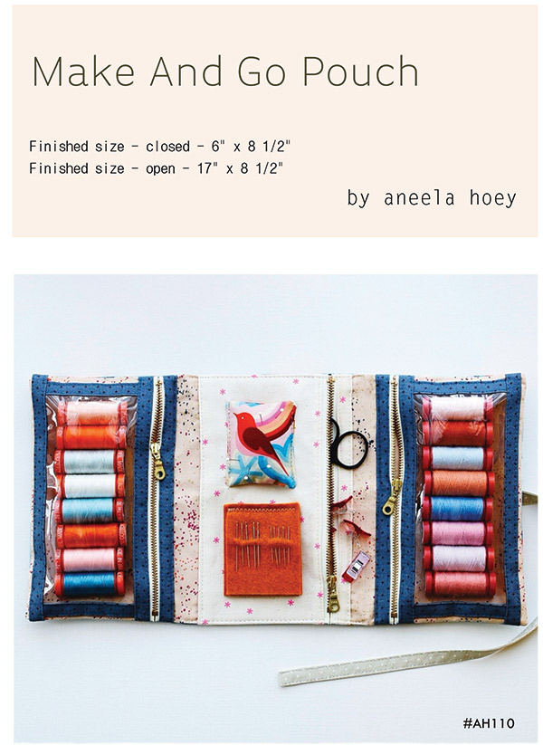 Make And Go Pouch - Sewing Pattern