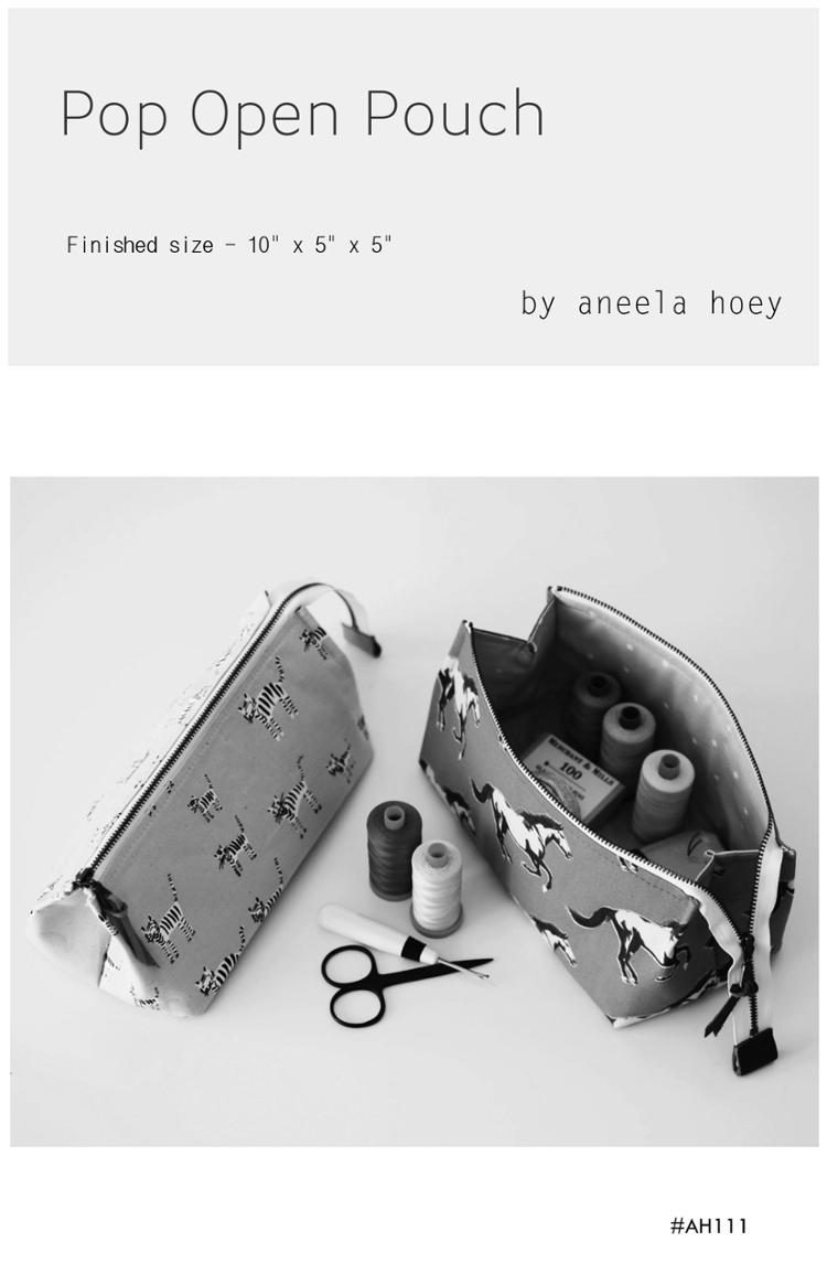Pop Open Pouch - Sewing Pattern