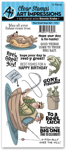 Reel Great Guys Stamp Set