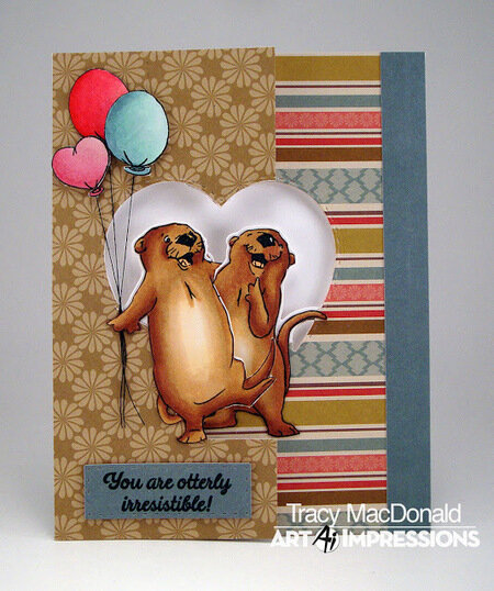 Otter Twist Ties - Clear Stamps and Dies