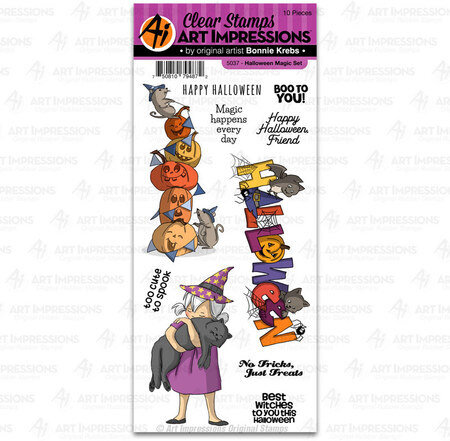 Halloween Magic Set - Clear Stamp