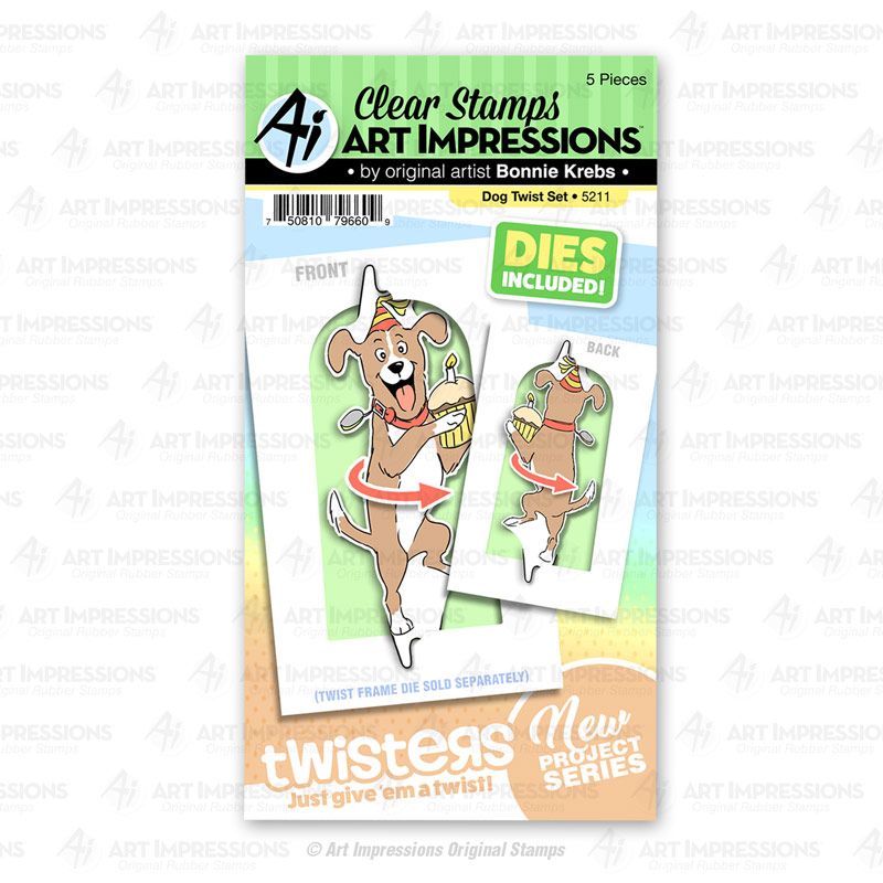 Dog Twist Set - Stamp and Die Set