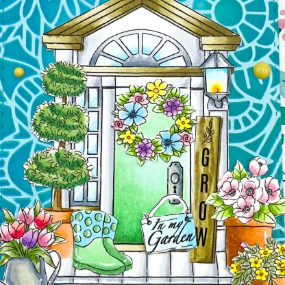 Front Porch Garden Set - Clear Stamp and Die