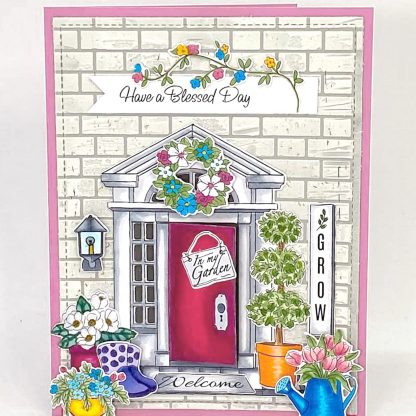 Front Porch Garden Set - Clear Stamp and Die