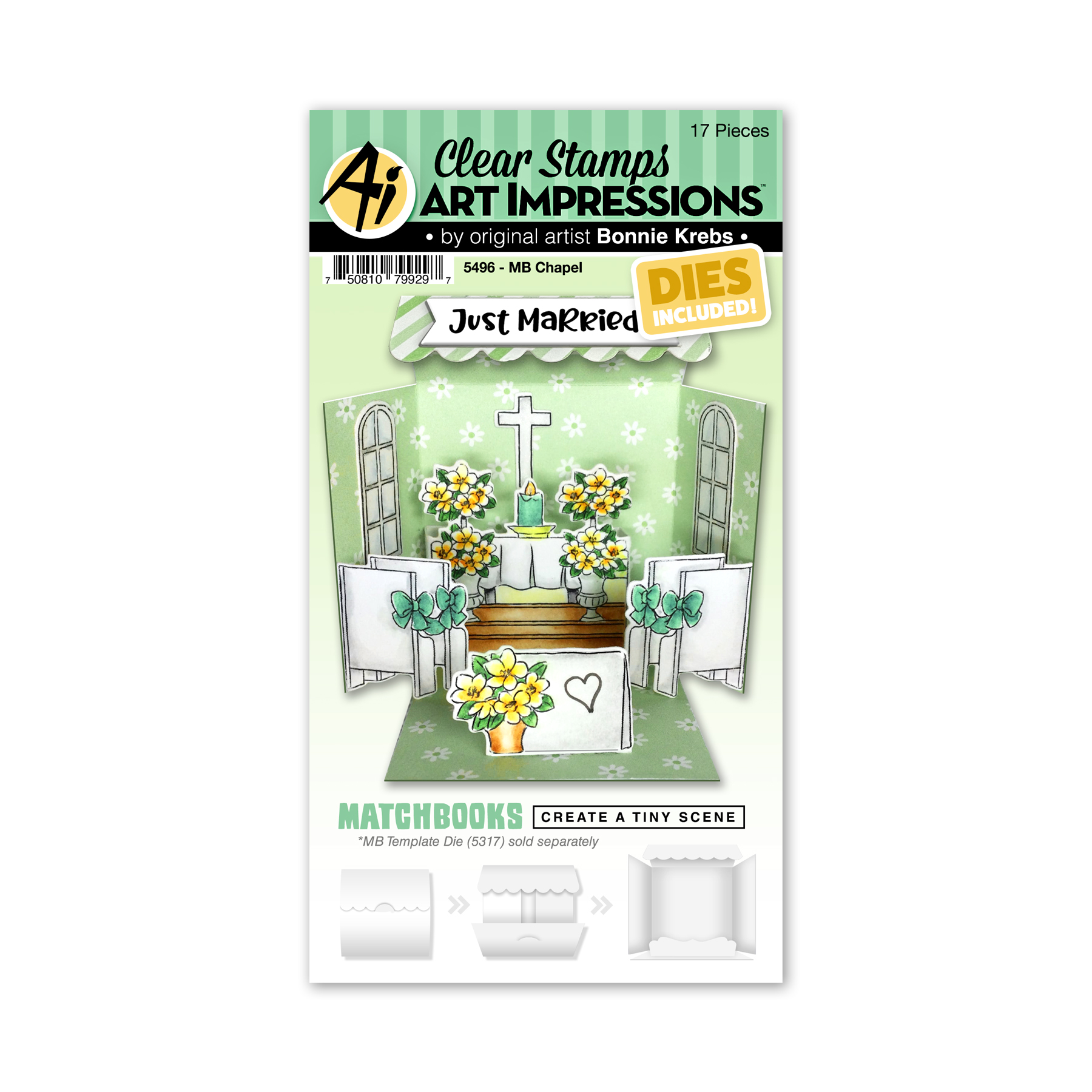Matchbook Chapel - Stamp Set