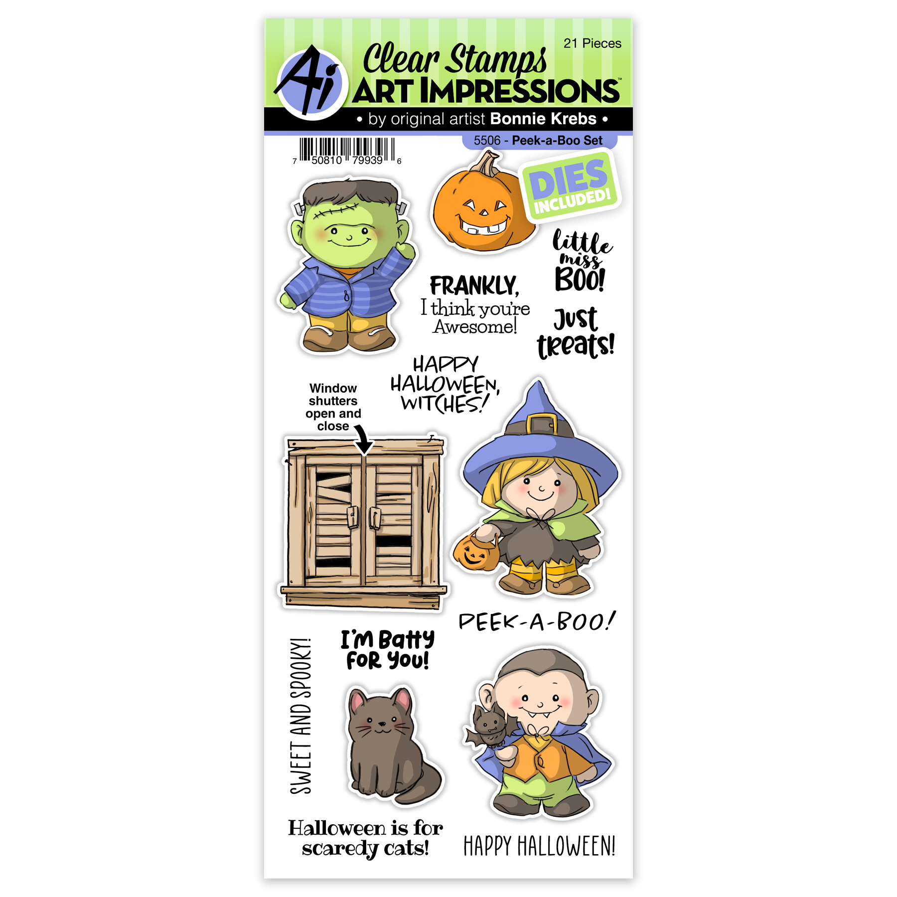 Peek-a-Boo Set - Clear Stamp