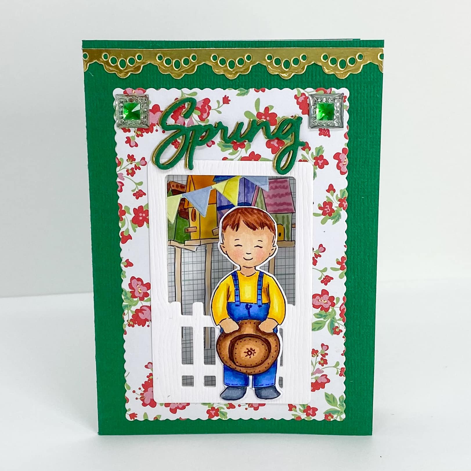 Little Boy Front And Back - Clear Stamp
