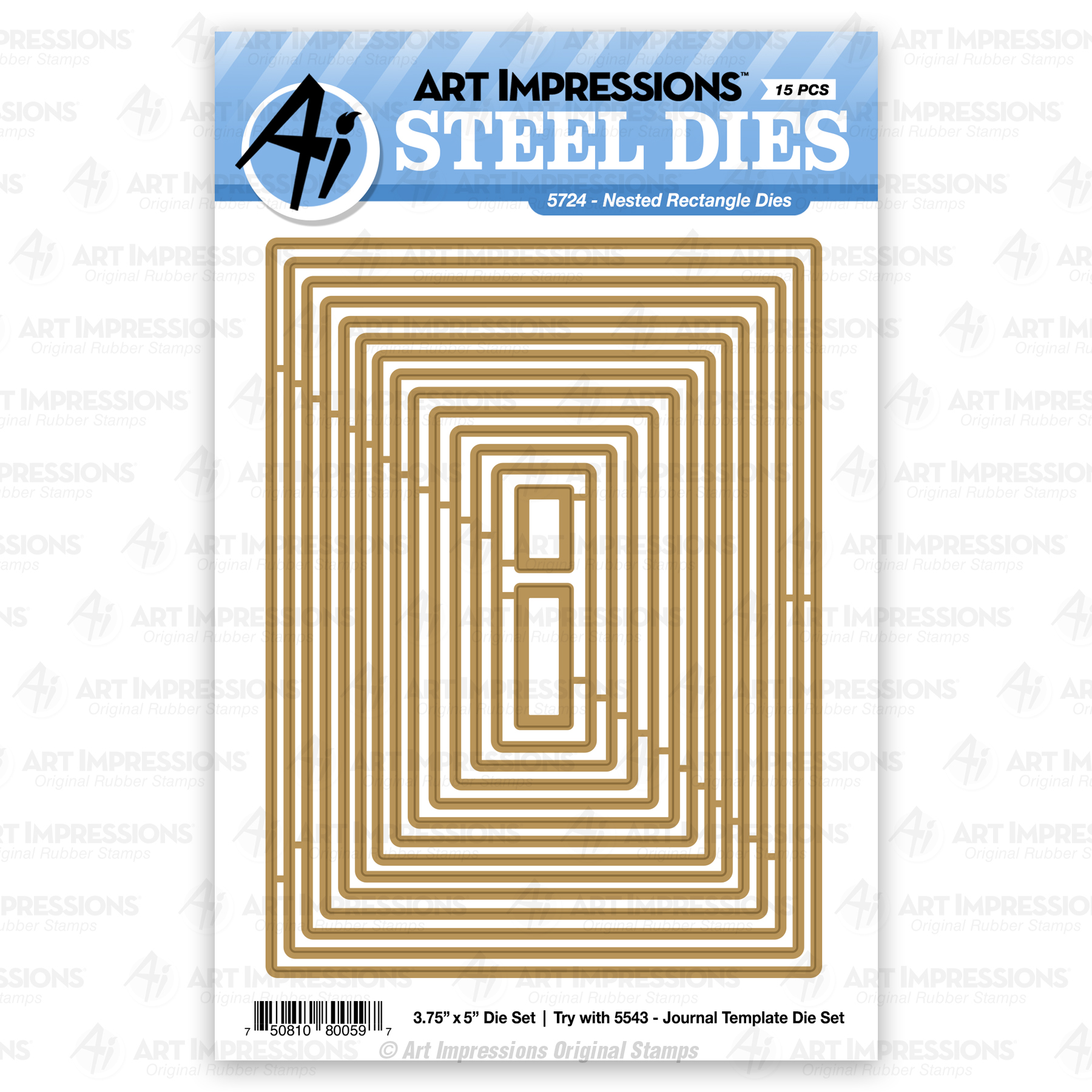 Nested Rectangle - Craft Dies
