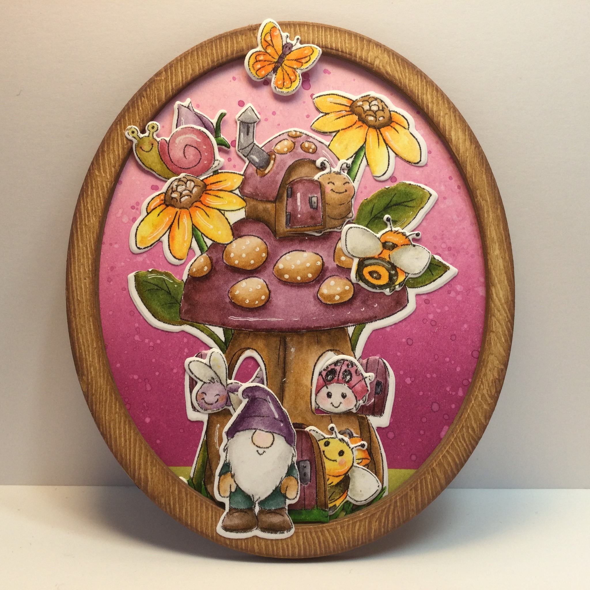 Mushroom Cubbies - Clear Stamp