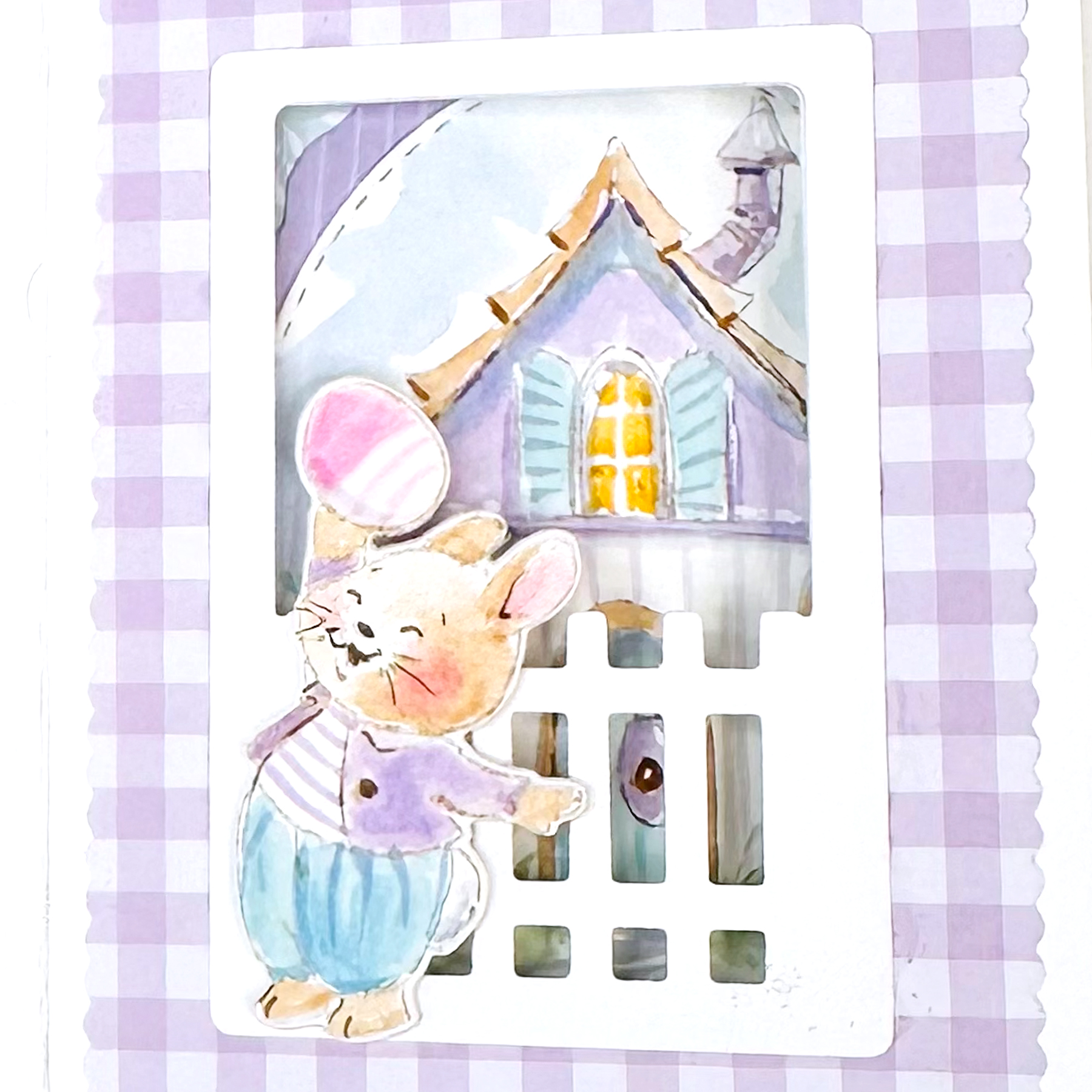 Front And Back Bunny - Clear Stamp