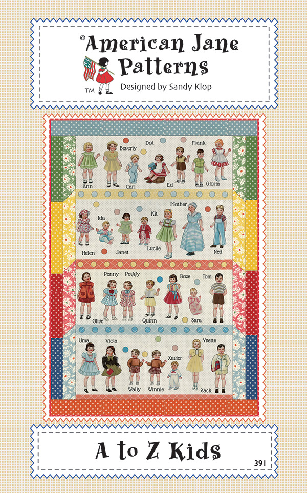 A To Z Kids - Quilt Pattern