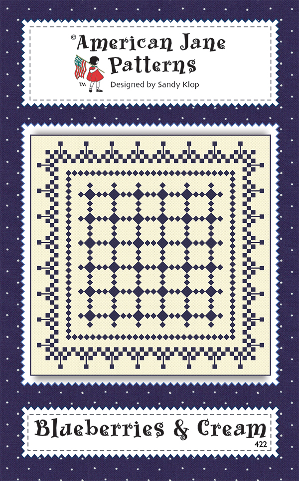 Blueberries and Cream - Quilt Pattern