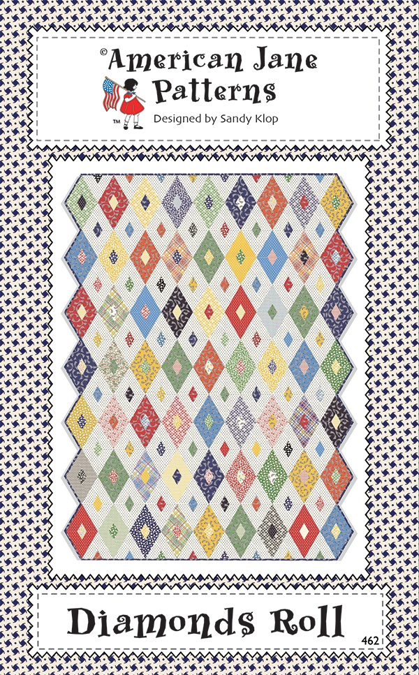 Diamonds Roll - Quilt Pattern
