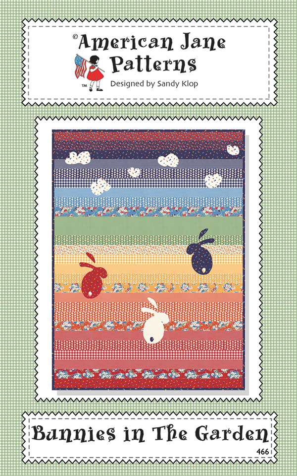 Bunnies In The Garden - Quilt Pattern