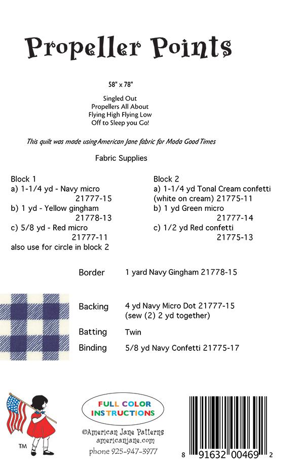 Propeller Points - Quilt Pattern