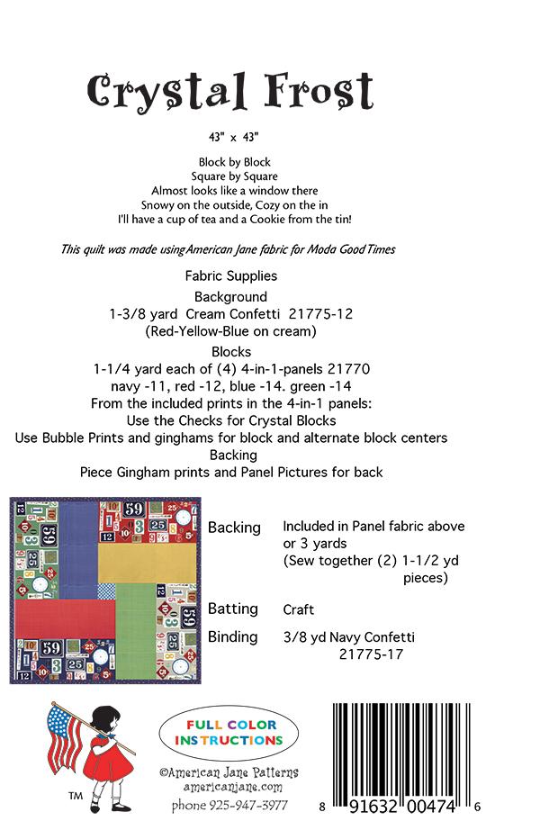Crystal Frost - Quilt Pattern