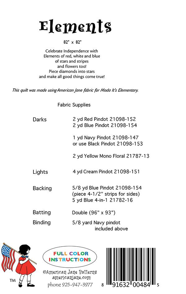 Elements - Quilt Pattern