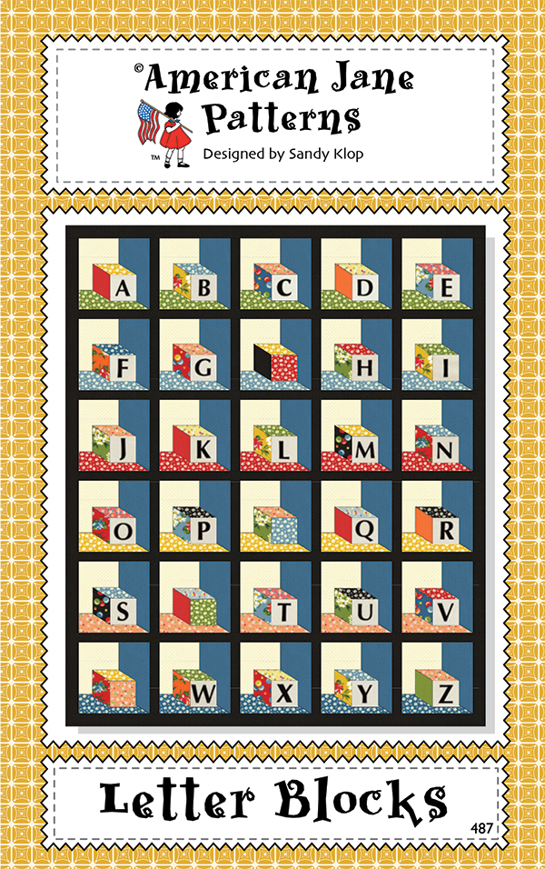 Letter Blocks - Quilt Pattern
