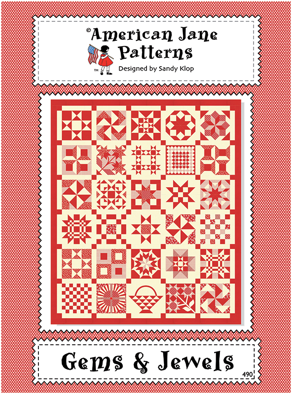 Gems And Jewels BOM/12 MOS - Quilt Pattern