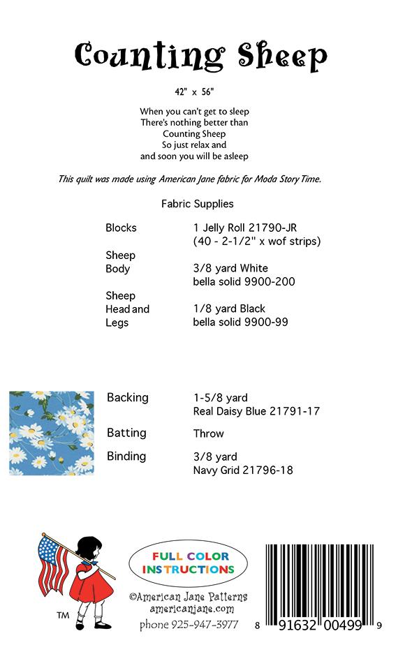 Counting Sheep - Quilt Pattern