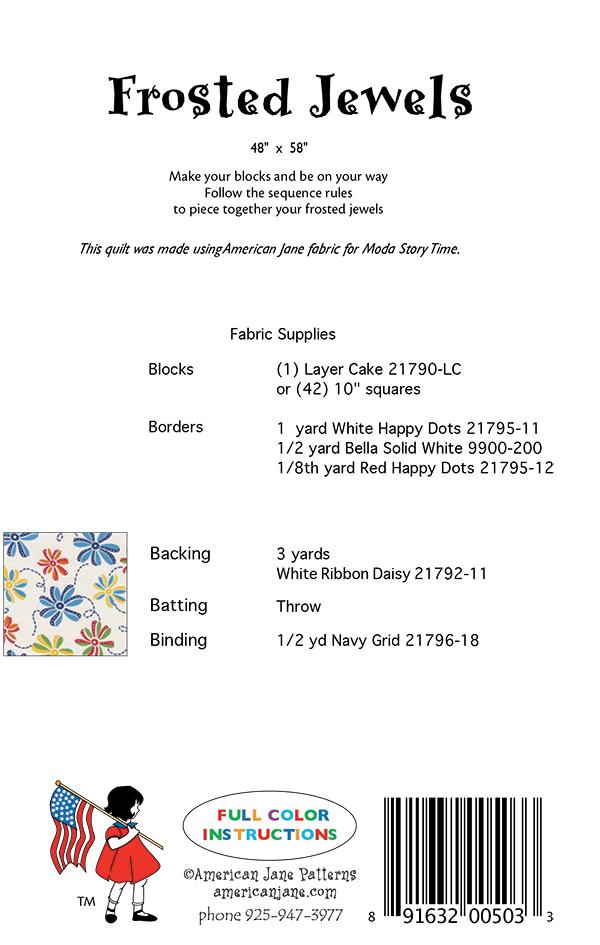Frosted Jewels - Quilt Pattern