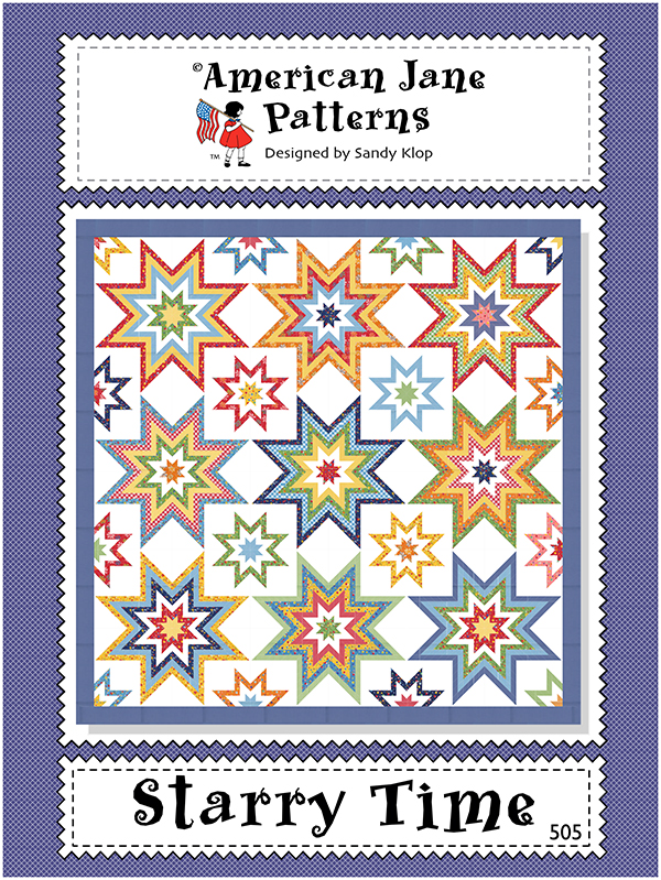 Starry Time BOM 9 MOS - Quilt Pattern