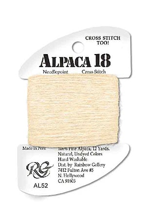 Rainbow Gallery Alpaca 18 - #AL52 Off White