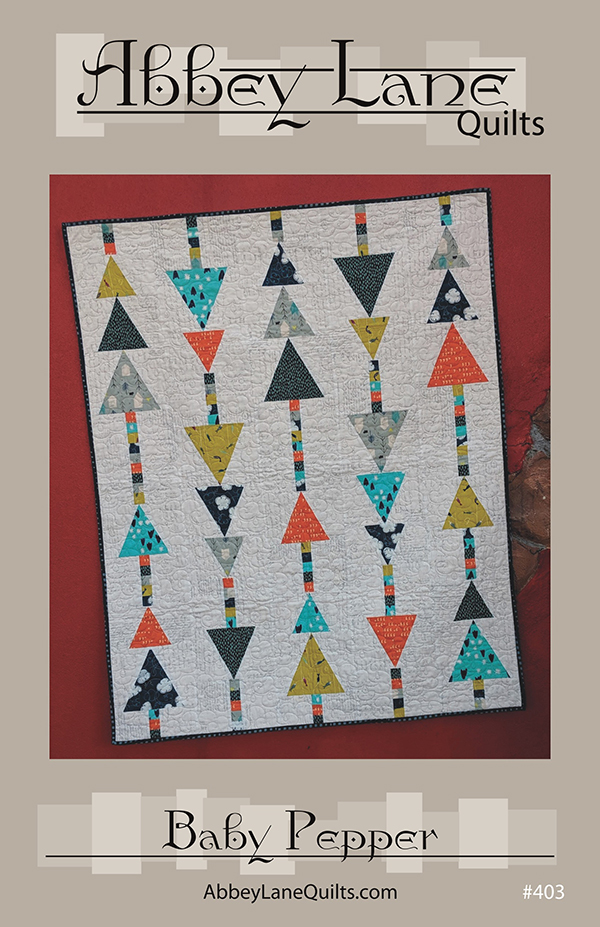 Baby Pepper - Quilt Pattern, zoomed in. Select this picture to zoom back out.