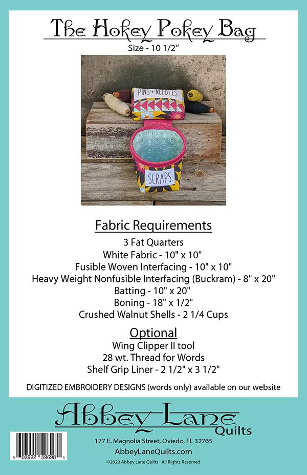 The Hokey Pokey Bag - Sewing Pattern