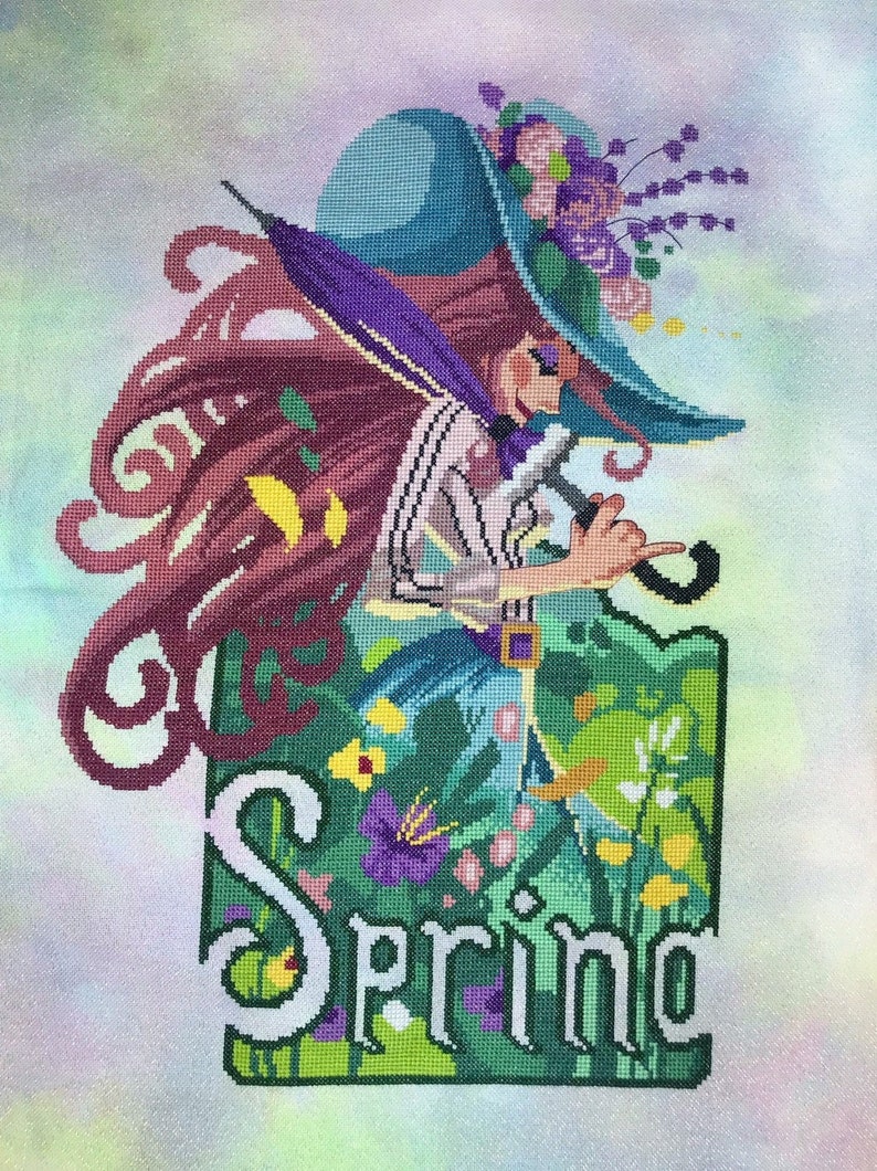 Spring Blossoms - Cross Stitch Pattern