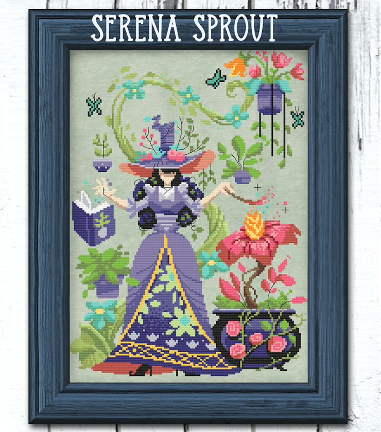 Serena Sprout - Cross Stitch Pattern