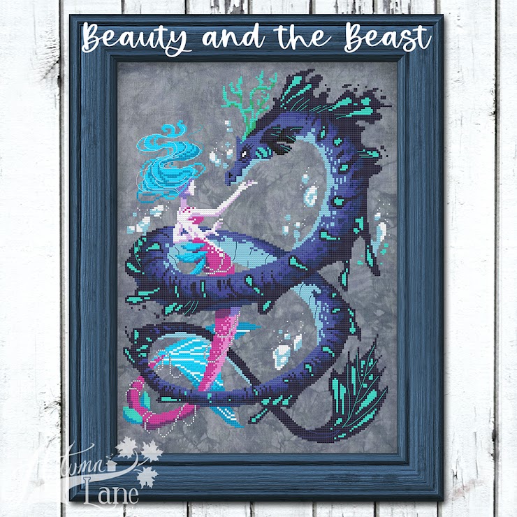 Beauty and the Beast - Cross Stitch Pattern