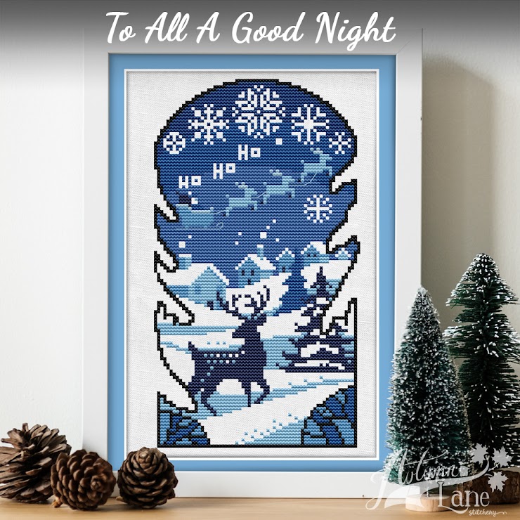 To All A Good Night - Cross Stitch Pattern
