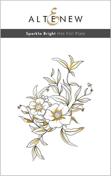 Sparkle Bright - Hot Foil Plate