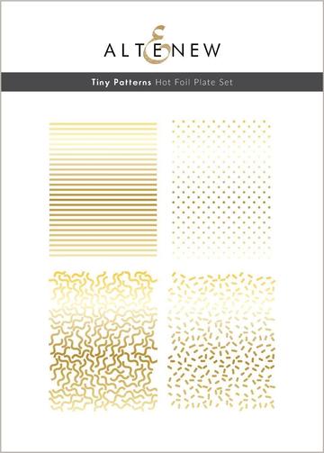 Tiny Patterns - Hot Foil Plate Set