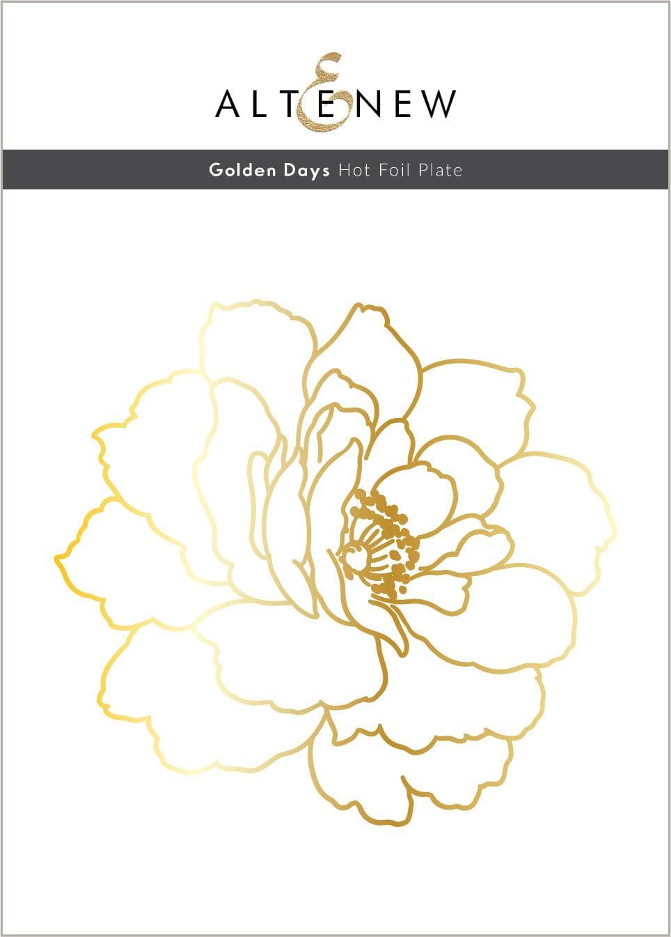 Golden Days - Hot Foil Plate