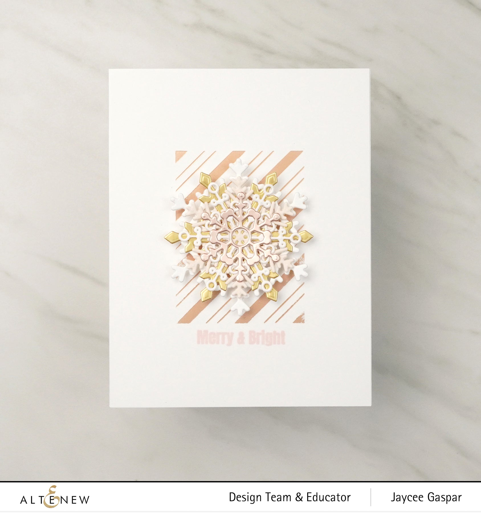 Tiny Festive Patterns - Hot Foil Plate Set