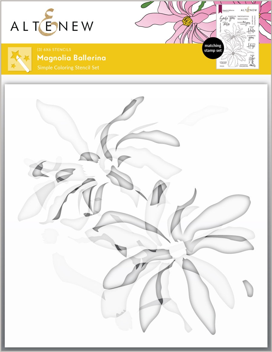 Magnolia Ballerina - Stencil Set
