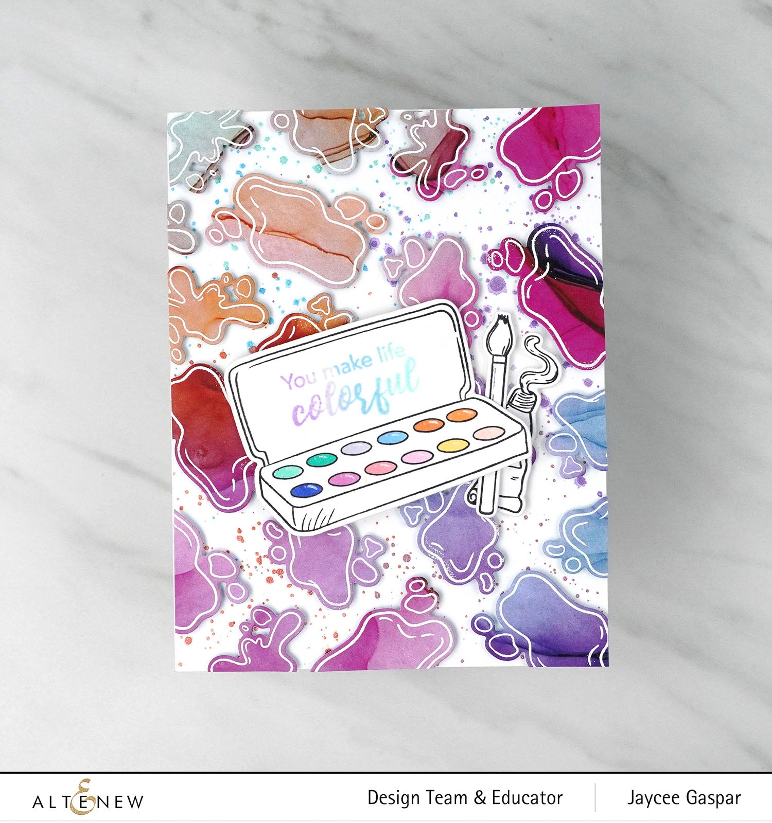 An Artist's Collection - Coloring Stencil Set